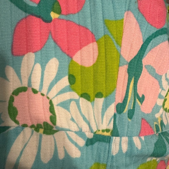 Lilly Pulitzer strapless summer mini dress w/pockets size 6 like new beautiful - Picture 11 of 11
